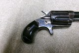 EXCEPTIONAL BLUE/CC NEW LINE .38 C.F. REVOLVER WITH SUPER RARE 4