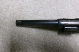 EXCEPTIONAL BLUE/CC NEW LINE .38 C.F. REVOLVER WITH SUPER RARE 4
