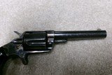 EXCEPTIONAL BLUE/CC NEW LINE .38 C.F. REVOLVER WITH SUPER RARE 4
