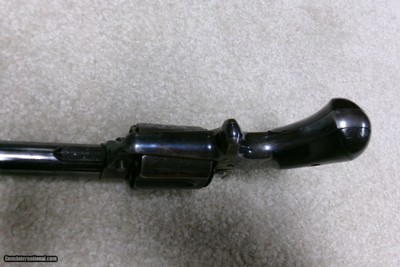 EXCEPTIONAL BLUE/CC NEW LINE .38 C.F. REVOLVER WITH SUPER RARE 4