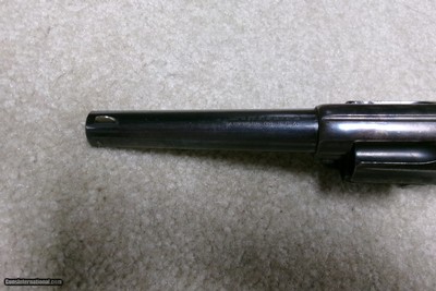 EXCEPTIONAL BLUE/CC NEW LINE .38 C.F. REVOLVER WITH SUPER RARE 4