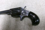 EXCEPTIONAL BLUE/CC NEW LINE .38 C.F. REVOLVER WITH SUPER RARE 4