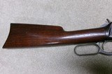 EXCELLENT CONDITION EARLY 1894 OCTAGON RIFLE IN .32 WS CALIBER, #240XXX, MADE 1904 - 7 of 20
