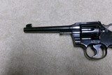 EXCEPTIONAL CONDITION, VERY EARLY OFFICERS MODEL .38 SPECIAL MADE 1910 - 9 of 14