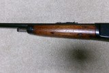 LATE MODEL 63 .22 LR AUTO RIFLE WITH GROOVED RECEIVER TOP, #159XXX, MADE 1957 - 12 of 20