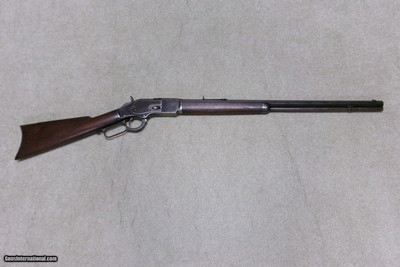 FINE CONDITION 1873 .32-20 OCT. RIFLE, #424XXX, MADE 1892
