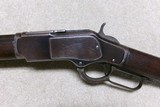 FINE CONDITION 1873 .32-20 OCT. RIFLE, #424XXX, MADE 1892 - 4 of 20