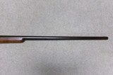 SCARCE REMINGTON No.1 ROLLING BLOCK FACTORY 20 GA. SHOTGUN, TYPE 1, MADE 1870s-1890s. - 9 of 22