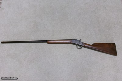 SCARCE REMINGTON No.1 ROLLING BLOCK FACTORY 20 GA. SHOTGUN, TYPE 1, MADE 1870s-1890s.
