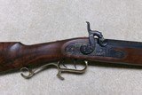 BURL WALNUT SPECIAL EARLY THOMPSON-CENTER .54 CALIBER PERCUSSION HAWKEN RIFLE - 3 of 21