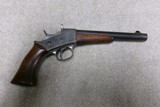 VERY FINE MODEL 1871 U.S. ARMY ROLLING BLOCK .50 CALIBER PISTOL, MADE 1871-1872 - 2 of 14