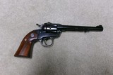 SCARCE NEW MODEL SINGLE SIX BISLEY FLAT TOP .32 H&R MAG., 6 1/2