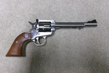 STAINLESS STEEL NEW MODEL SINGLE SIX, .22 LR, 6 1/2