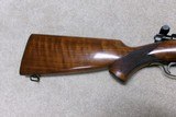 EARLY WARTIME PRODUCTION MODEL 75 SPORTER, .22LR, WITH FANCY WALNUT, MADE 1942 - 8 of 22