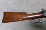  LATE PRODUCTION 1892 SADDLE RING CARBINE IN .32-20 CALIBER, #990XXX, MADE 1929. - 7 of 20
