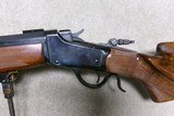 UNUSUAL 1885 LOWALL CUSTOM SCHUETZEN SINGLE SHOT RIFLE - 4 of 25