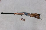 UNUSUAL 1885 LOWALL CUSTOM SCHUETZEN SINGLE SHOT RIFLE - 1 of 25