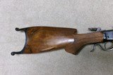 UNUSUAL 1885 LOWALL CUSTOM SCHUETZEN SINGLE SHOT RIFLE - 7 of 25