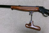 UNUSUAL 1885 LOWALL CUSTOM SCHUETZEN SINGLE SHOT RIFLE - 13 of 25