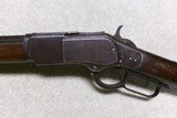 EARLY 1873 2ND MODEL, .38-40 OCTAGON BARREL WITH SHOTGUN BUTT, #78XXX, MADE 1881 - 4 of 20