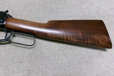 HIGH CONDITION M- 94 FLAT BAND CARBINE, .25-35 CALIBER, WITH FANCY WALNUT STOCK - 12 of 20