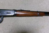 HIGH CONDITION M- 94 FLAT BAND CARBINE, .25-35 CALIBER, WITH FANCY WALNUT STOCK - 9 of 20