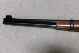 HIGH CONDITION M- 94 FLAT BAND CARBINE, .25-35 CALIBER, WITH FANCY WALNUT STOCK - 14 of 20