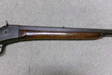 SPECIAL ORDER EARLY REMINGTON No.1 ROLLING BLOCK OCT. SPORTING RIFLE IN .44-77, #2XXX - 9 of 23