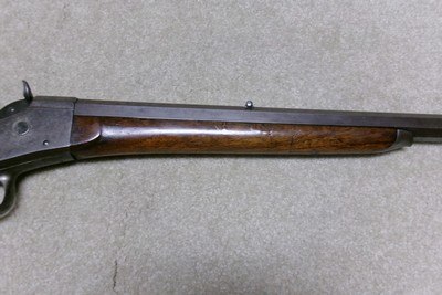 SPECIAL ORDER EARLY REMINGTON No.1 ROLLING BLOCK OCT. SPORTING RIFLE IN .44-77, #2XXX - Image 9 of 23