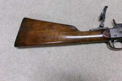 SPECIAL ORDER EARLY REMINGTON No.1 ROLLING BLOCK OCT. SPORTING RIFLE IN .44-77, #2XXX - Image 8 of 23