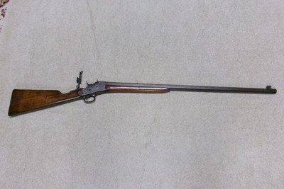 SPECIAL ORDER EARLY REMINGTON No.1 ROLLING BLOCK OCT. SPORTING RIFLE IN .44-77, #2XXX