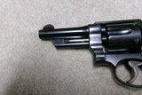 RARE S&W .44 HAND EJECTOR 4TH MODEL MILITARY (M-1950 .44 MIL.)- PRE-MODEL 21, made 1953 - 7 of 12