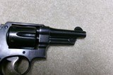 RARE S&W .44 HAND EJECTOR 4TH MODEL MILITARY (M-1950 .44 MIL.)- PRE-MODEL 21, made 1953 - 10 of 12