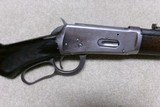 RARE SPECIAL ORDER 1894 SEMI-DELUXE SADDLE RING CARBINE, UNUSUAL FEATURES, LETTTER - 3 of 23