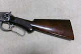 RARE SPECIAL ORDER 1894 SEMI-DELUXE SADDLE RING CARBINE, UNUSUAL FEATURES, LETTTER - 12 of 23