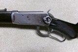 RARE SPECIAL ORDER 1894 SEMI-DELUXE SADDLE RING CARBINE, UNUSUAL FEATURES, LETTTER - 4 of 23