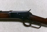 VERY HIGH CONDITION 1892 .38-40 OCTAGON RIFLE, #524XXX, MADE 1910 - 4 of 20