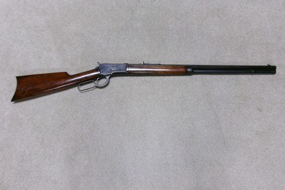 VERY HIGH CONDITION 1892 .38-40 OCTAGON RIFLE, #524XXX, MADE 1910