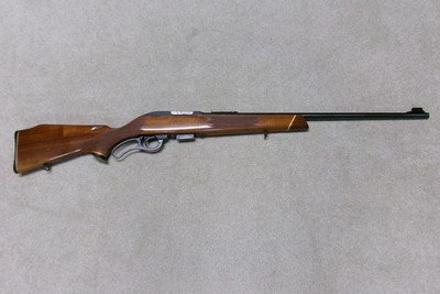 CUSTOMIZED MARLIN M-62 .256 WIN. MAG. “LEVERMATIC” RIFLE, #10XXX, MADE 1963-1965