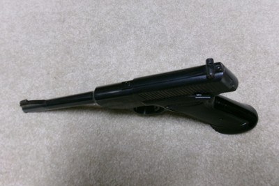 CLASSIC BELGIAN BROWNING NOMAD .22LR AUTO PISTOL, DESIRABLE 6 3/4” BARREL, MADE 1971 - Image 3 of 14