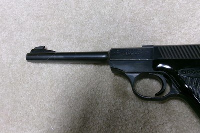 CLASSIC BELGIAN BROWNING NOMAD .22LR AUTO PISTOL, DESIRABLE 6 3/4” BARREL, MADE 1971 - Image 11 of 14