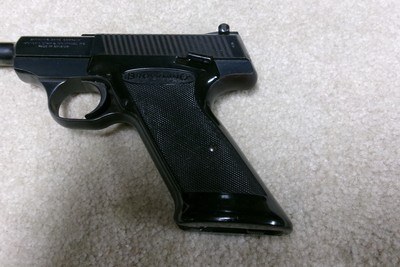 CLASSIC BELGIAN BROWNING NOMAD .22LR AUTO PISTOL, DESIRABLE 6 3/4” BARREL, MADE 1971 - Image 10 of 14