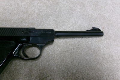 CLASSIC BELGIAN BROWNING NOMAD .22LR AUTO PISTOL, DESIRABLE 6 3/4” BARREL, MADE 1971 - Image 13 of 14