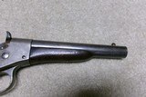REMINGTON U.S. NAVY MODEL 1867 ROLLING BLOCK PISTOL, .50 CENTER FIRE, MADE EARLY 1870s - 13 of 19