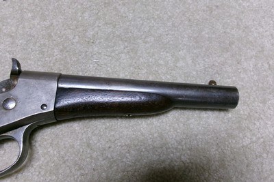 REMINGTON U.S. NAVY MODEL 1867 ROLLING BLOCK PISTOL, .50 CENTER FIRE, MADE EARLY 1870s - Image 13 of 19