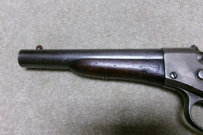 REMINGTON U.S. NAVY MODEL 1867 ROLLING BLOCK PISTOL, .50 CENTER FIRE, MADE EARLY 1870s - Image 14 of 19