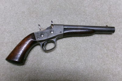 REMINGTON U.S. NAVY MODEL 1867 ROLLING BLOCK PISTOL, .50 CENTER FIRE, MADE EARLY 1870s - Image 2 of 19