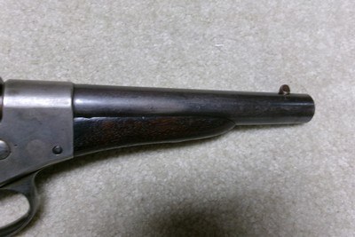 REMINGTON U.S. NAVY MODEL 1867 ROLLING BLOCK PISTOL, .50 CENTER FIRE, MADE EARLY 1870s - Image 9 of 19