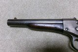 REMINGTON U.S. NAVY MODEL 1867 ROLLING BLOCK PISTOL, .50 CENTER FIRE, MADE EARLY 1870s - 14 of 19
