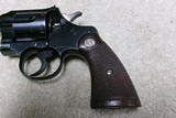 RARE SPECIAL ORDER 4 1/2” BARREL OFFICERS MODEL TARGET REVOLVER, .38 SPEC., LETTER - 9 of 16